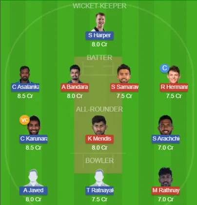 Dream11 SL Team