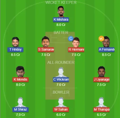 Dream11 SL Team