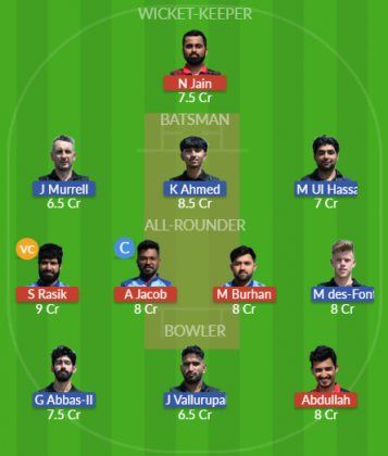 Dream11 SL Team