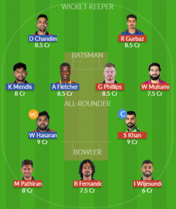 Dream11 SL Team