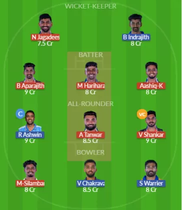 Dream11 SL Team