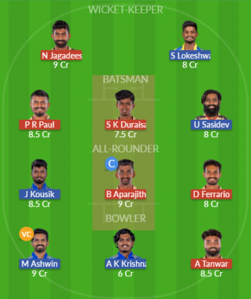 Dream11 SL Team
