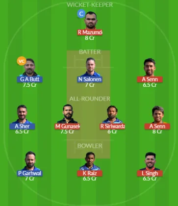 Dream11 SL Team