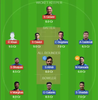 Dream11 SL Team