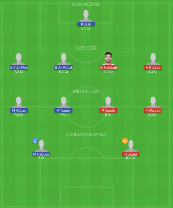 Dream11 SL Team