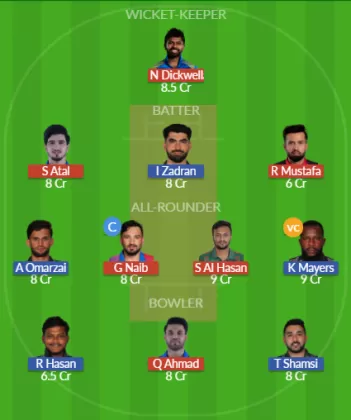 Dream11 SL Team