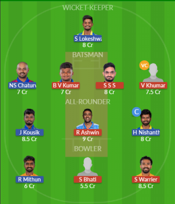 Dream11 SL Team