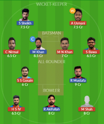 Dream11 SL Team