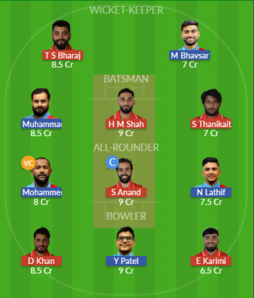 Dream11 SL Team