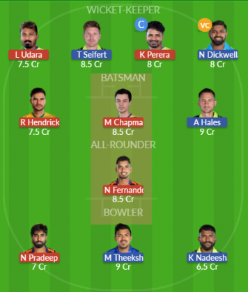 Dream11 SL Team