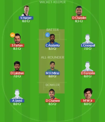 Dream11 SL Team
