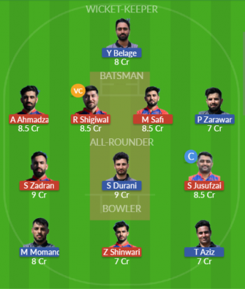 Dream11 SL Team