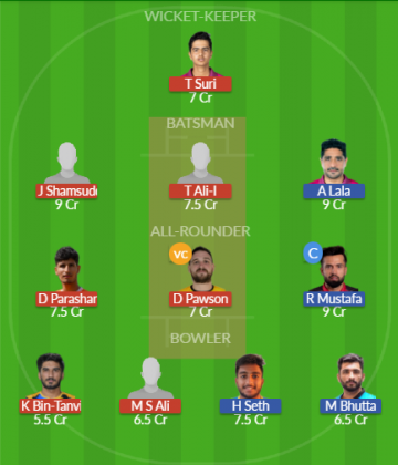 Dream11 SL Team