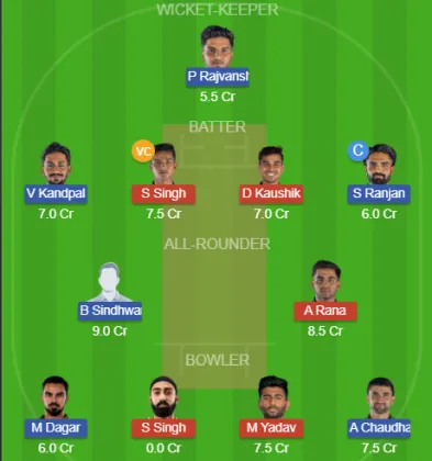 Dream11 SL Team