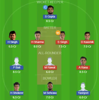 Dream11 SL Team