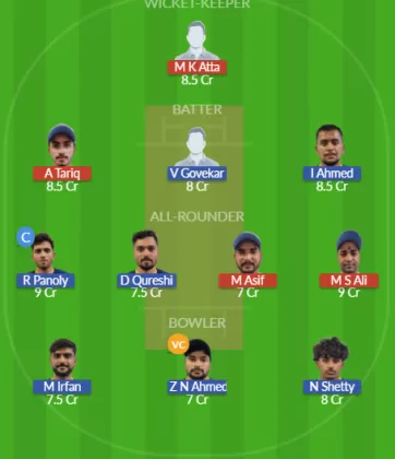Dream11 SL Team
