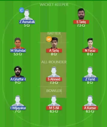 Dream11 SL Team