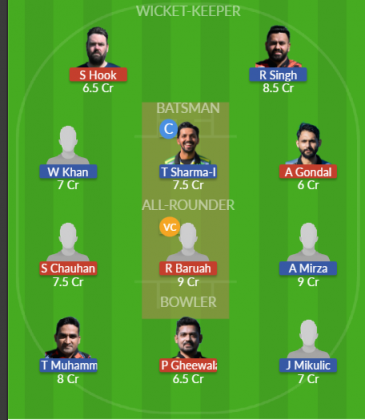 Dream11 SL Team