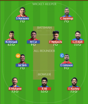 Dream11 SL Team