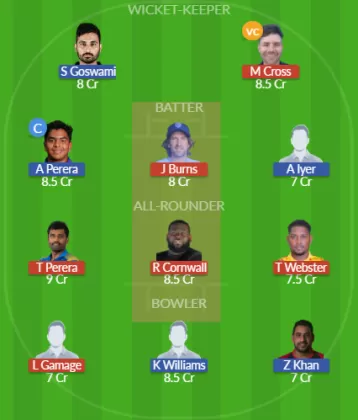 Dream11 SL Team