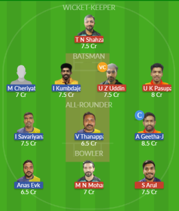 Dream11 SL Team
