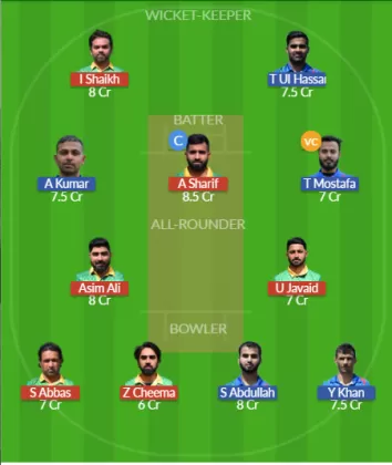 Dream11 SL Team