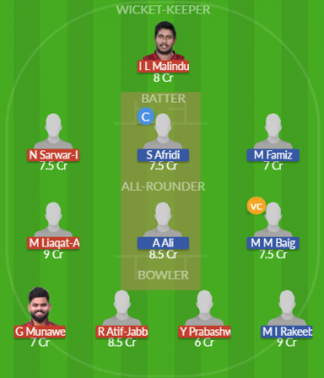 Dream11 SL Team