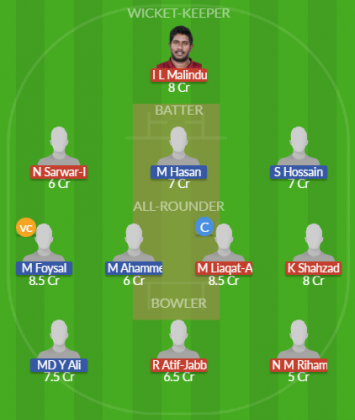 Dream11 SL Team