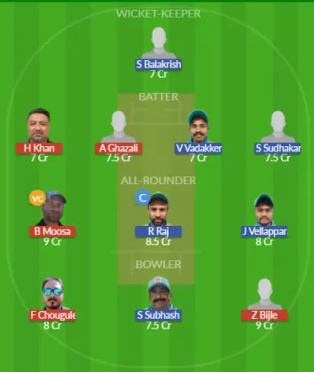 Dream11 SL Team