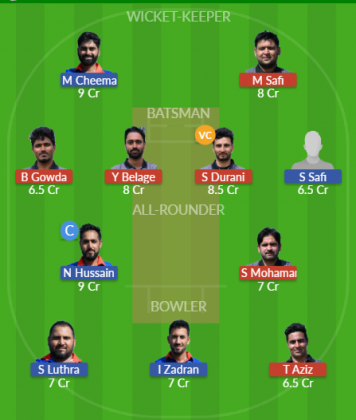 Dream11 SL Team