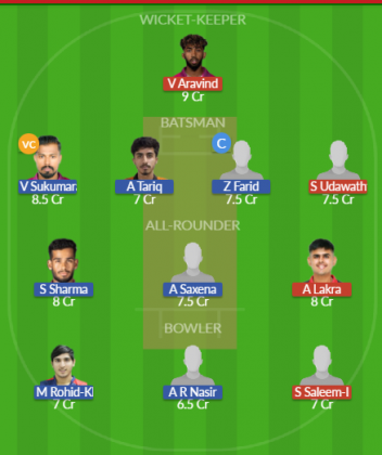 Dream11 SL Team