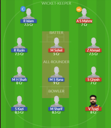 Dream11 SL Team
