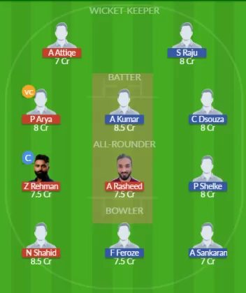 Dream11 SL Team