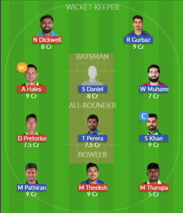 Dream11 SL Team