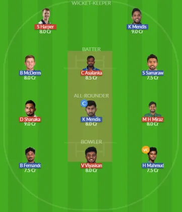 Dream11 SL Team