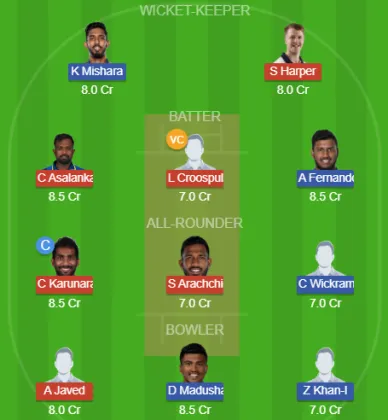 Dream11 SL Team