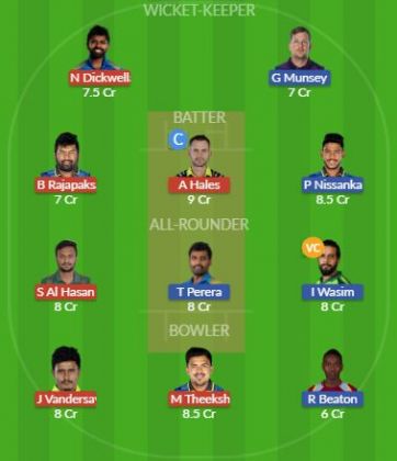 Dream11 SL Team