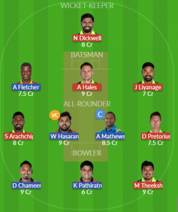 Dream11 SL Team