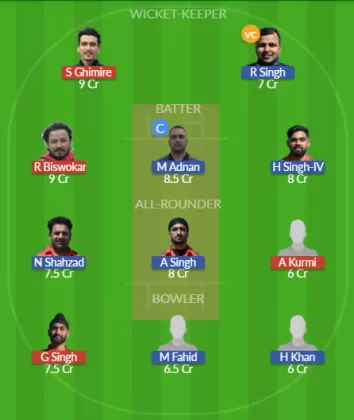 Dream11 SL Team