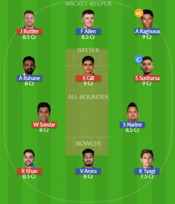 Dream11 SL Team