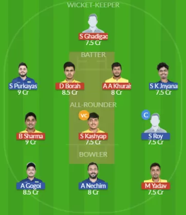 Dream11 SL Team