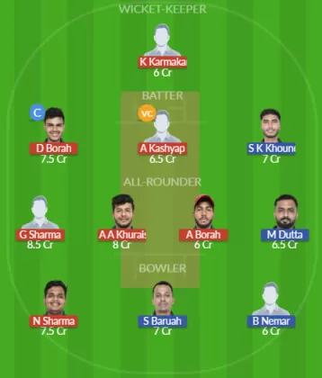 Dream11 SL Team