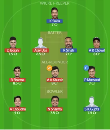 Dream11 SL Team