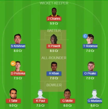 Dream11 SL Team