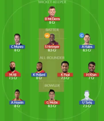 Dream11 SL Team