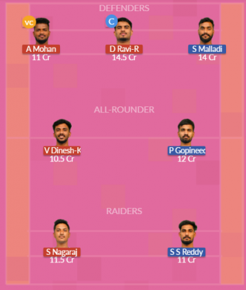Dream11 SL Team