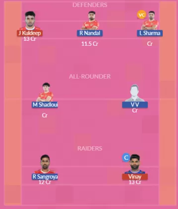 Dream11 SL Team