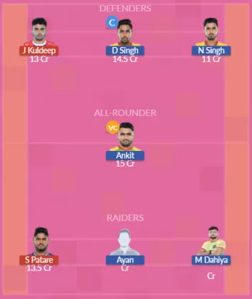 Dream11 SL Team