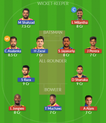 Dream11 SL Team