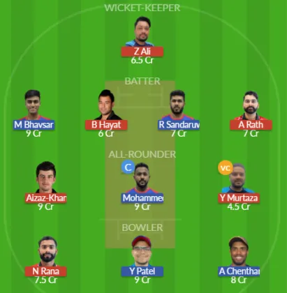 Dream11 SL Team